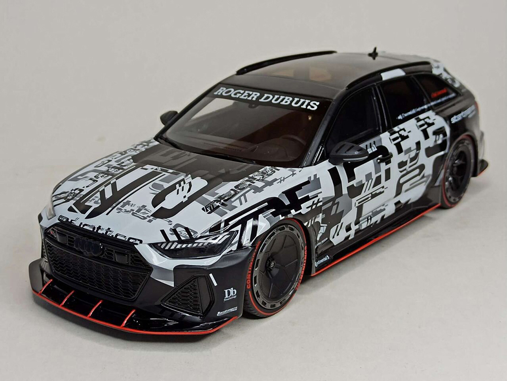 AUDI RS6 (C8) JON OLSSEN LEON CAMO 1:18 GT SPIRIT
