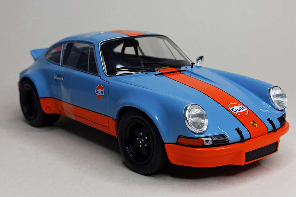 PORSCHE 911 RSR 1:18 GULF 1973 SOLIDO 1:18