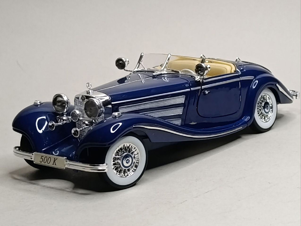 MERCEDES 500K ROADSTER W29 1936 MAISTO 1:18