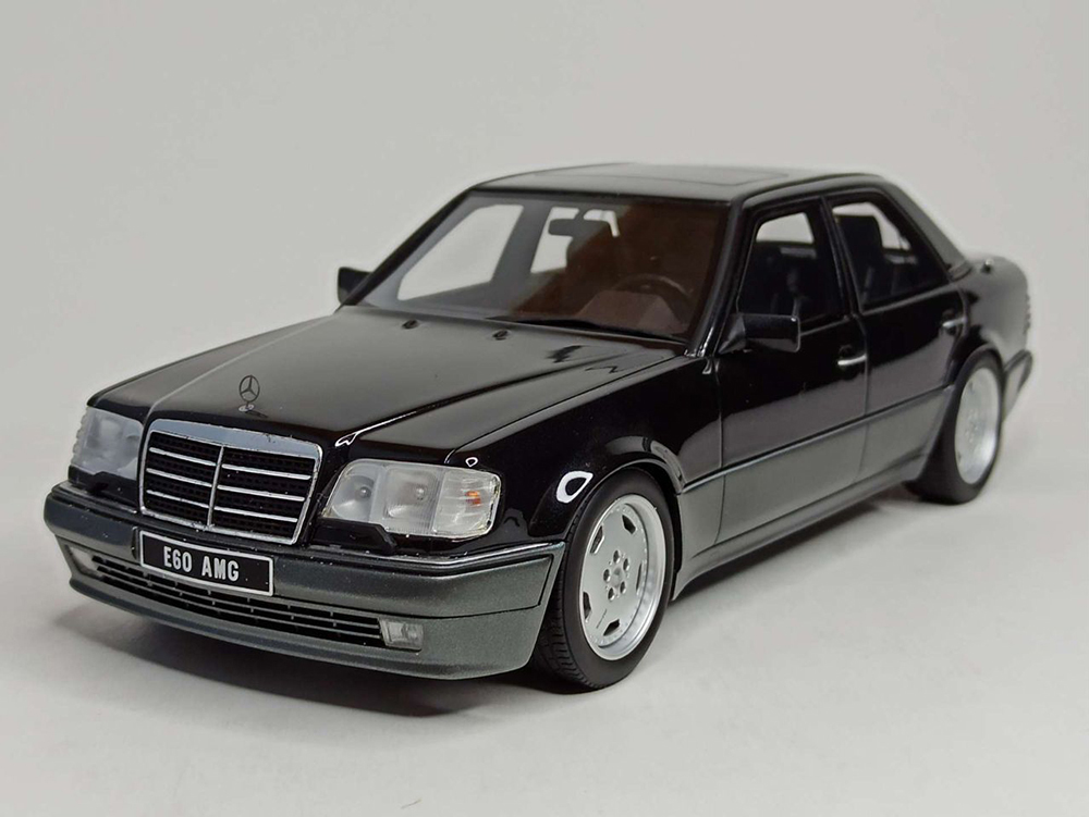 MERCEDES W124 E60 AMG / МЕРСЕДЕС Е60 ВОЛЧЕК ТЕМНО-СЕРЫЙ