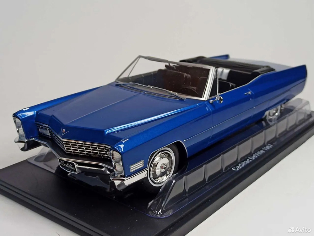 CADILLAC DE VILLE CABRIO 1967 KK SCALE 1:18