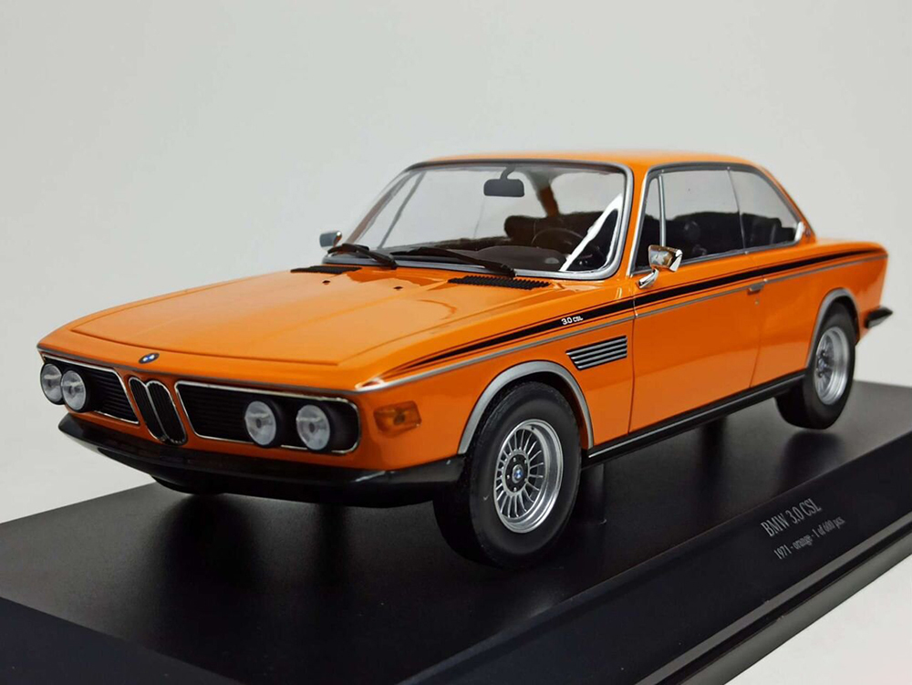 BMW 3,0 CSL 1971 MINICHAMPS 1:18