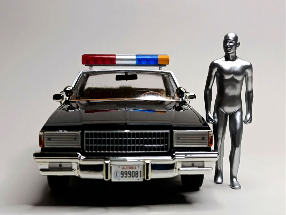 CHEVROLET CAPRICE POLICE 1987 (TERMINATOR 2) 1:18