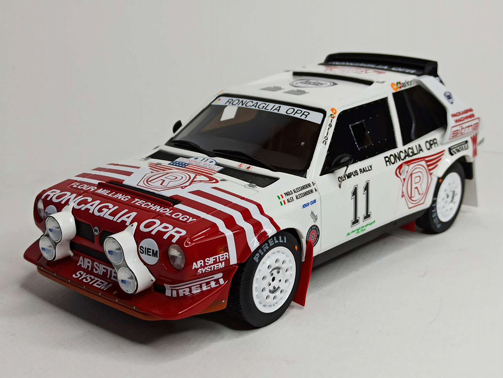 LANCIA DELTA S4 OLYMPUS RALLY 1986 OTTO 1:18