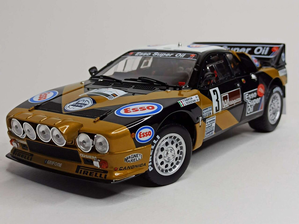 LANCIA RALLY 037 1985 #3 KYOSHO 1:18