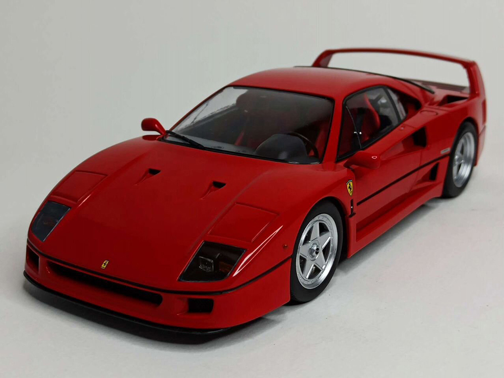 FERRARI F40 1987 RED 1:18 KK SCALE