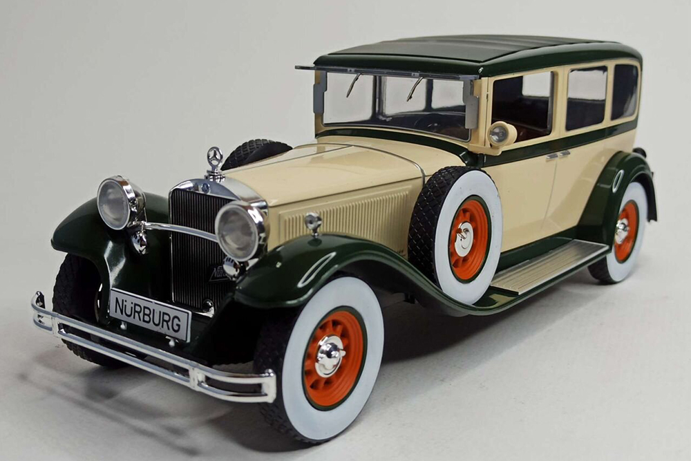 MERCEDES NURBURG TYP 460K W08 1928 MCG 1:18