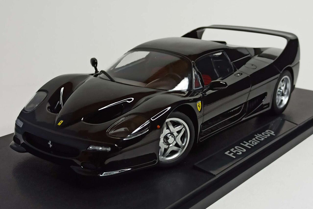 FERRARI F50 HARD TOP BLACK 1:18 KK SCALE