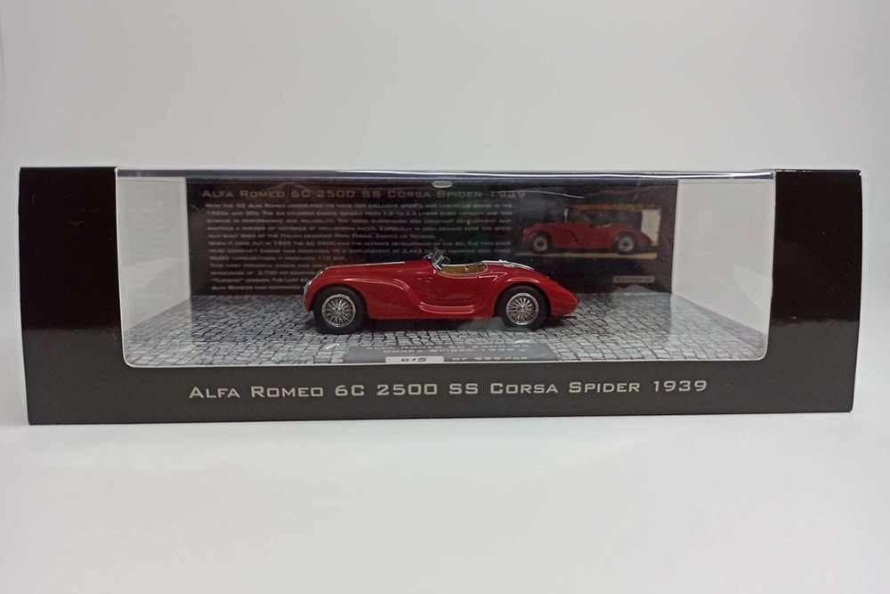 ALFA ROMEO 6C CORSA SPIDER 1939 MINICHAMPS 1:43