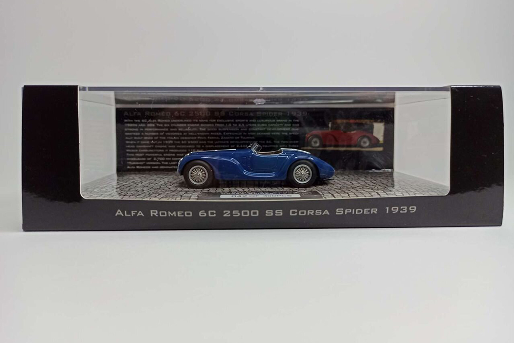 ALFA ROMEO 6C 2500 SC 1939 MINICHAMPS 1:43