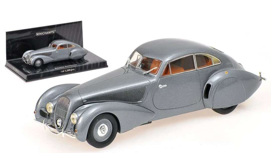 BENTLEY EMBIRICOS 1938 SILVER 1:43 MINICHAMPS