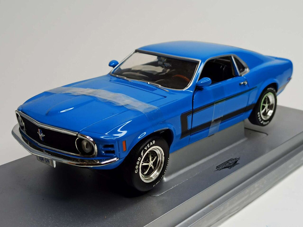 FORD MUSTANG GRABBER 1970 ERTL 1:18