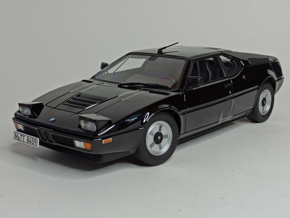 BMW M1 (E26) 1980 BLACK NOREV 1:18