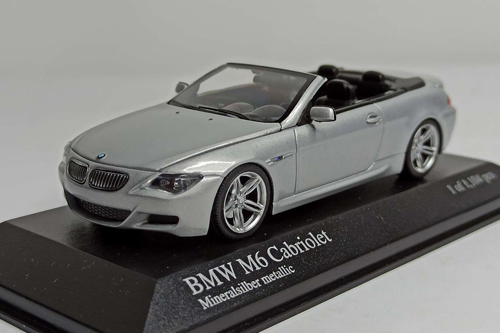 BMW M6 CABRIO (E64) MINICHAMPS 1:43