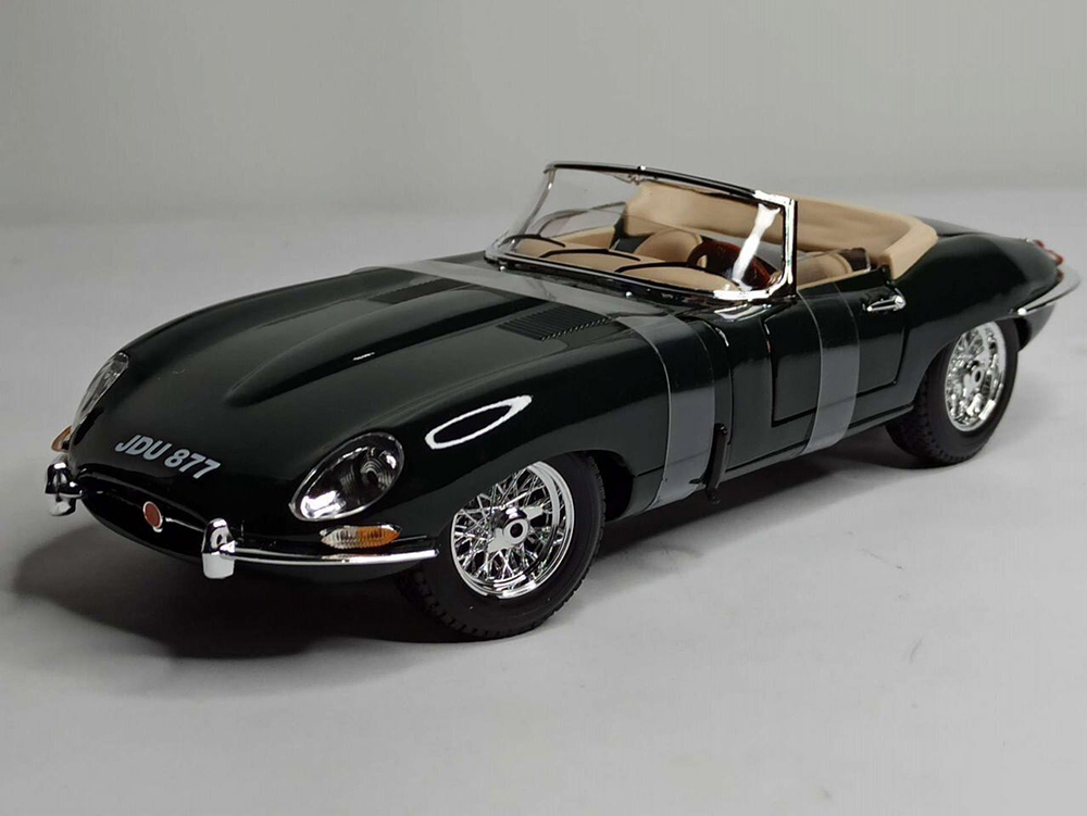 JAGUAR E TYPE 1962 BBURAGO 1:18