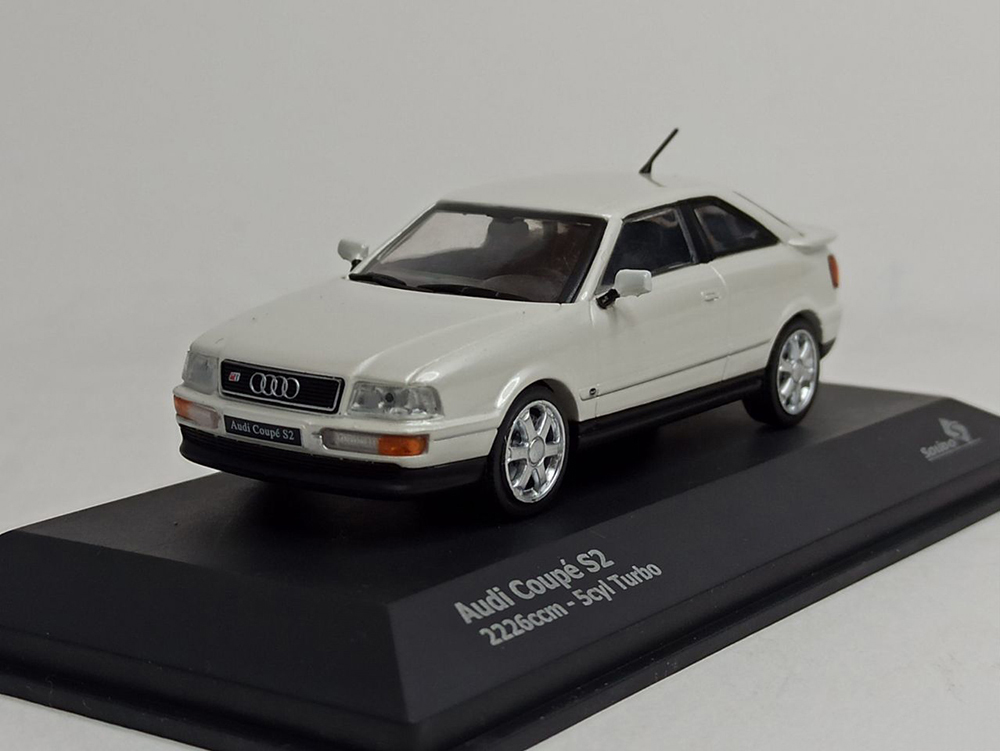 AUDI S2 COUPE (B4) WHITE 1992 SOLIDO 1:43