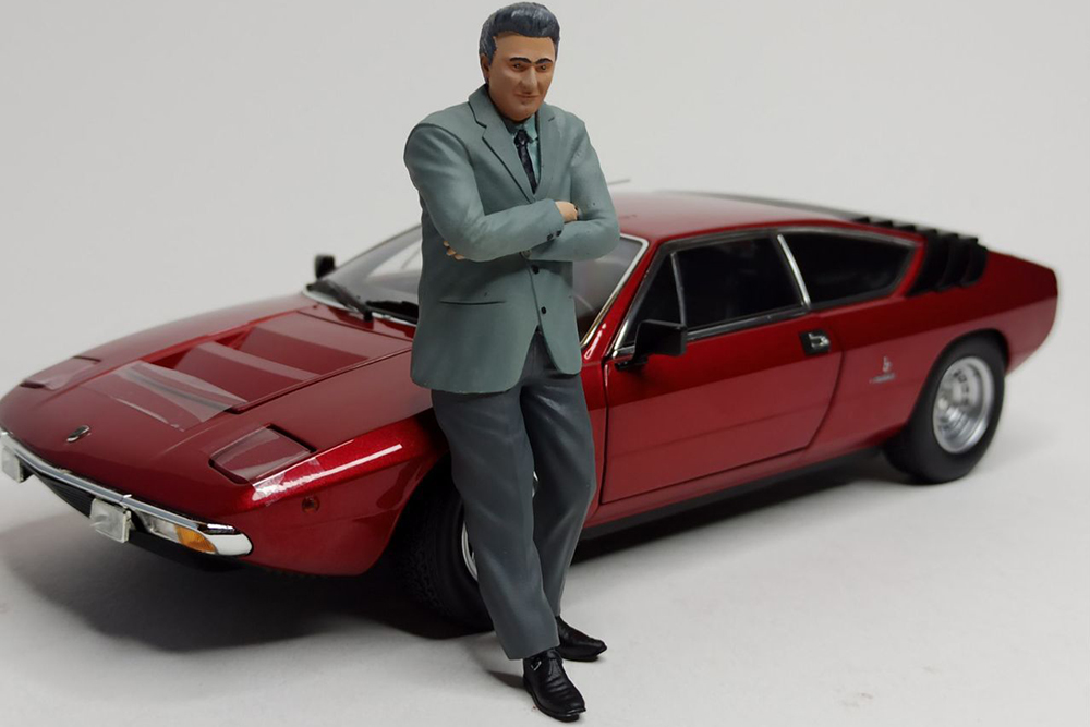ФИГУРКА"FERRUCCIO LAMBORGHINI"ДЛЯ ДИОРАМЫ ИТД 1:18