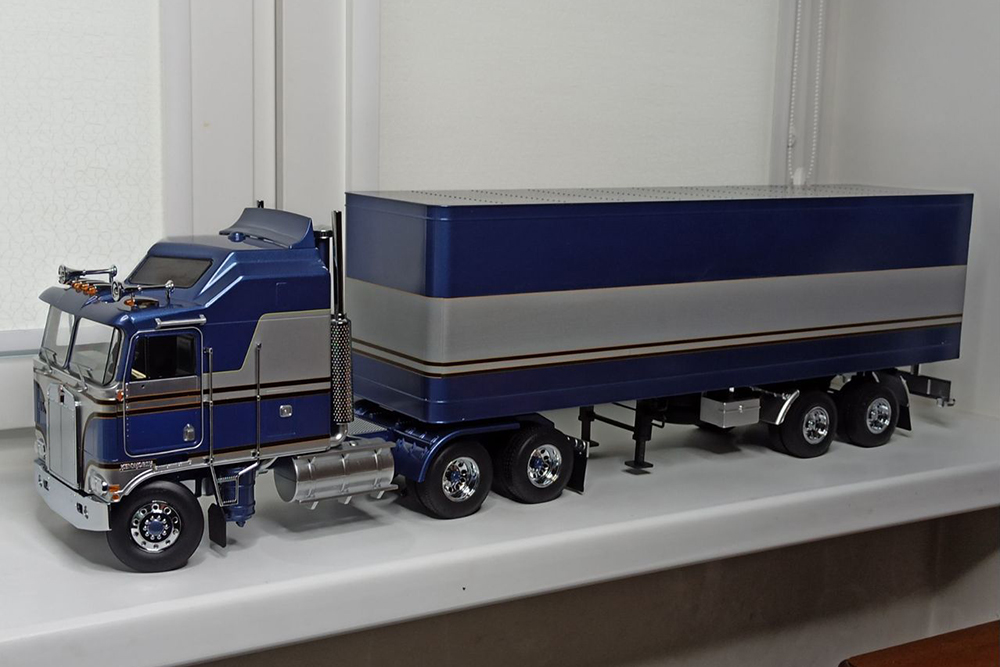 KENWORTH K100 AERODYNE 1976+ ПРИЦЕП 1:18