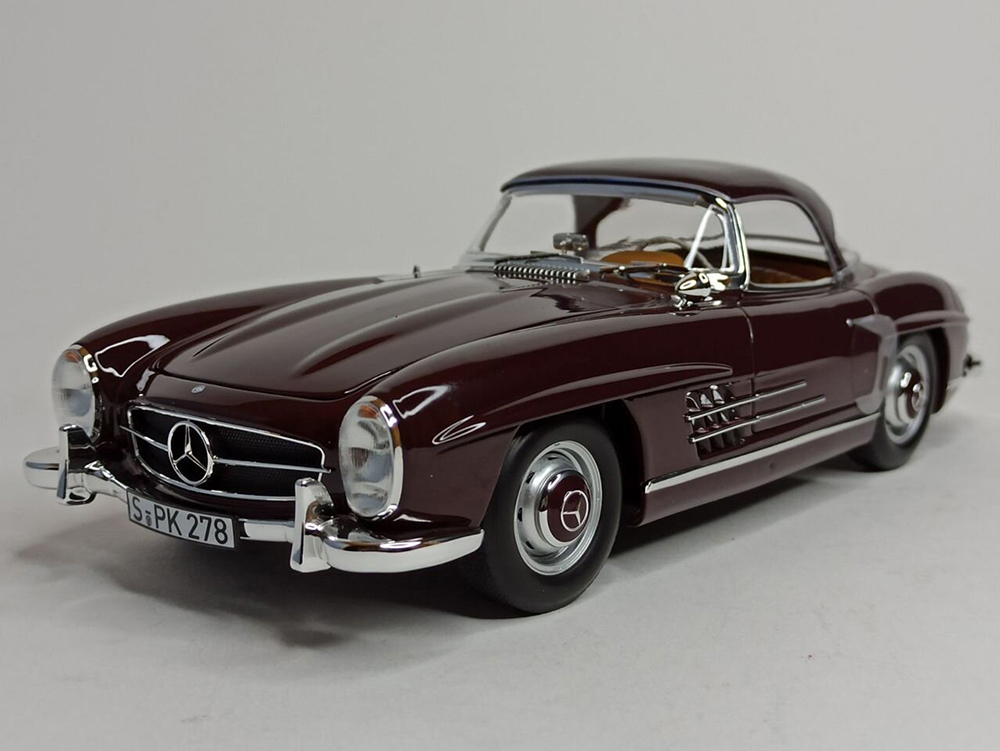 MERCEDES 300 SL ROADSTER 1957 NOREV 1:18, БОРДОВЫЙ