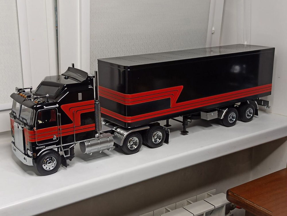 KENWORTH K100 AERODYNE-1976 +ПРИЦЕП 1:18