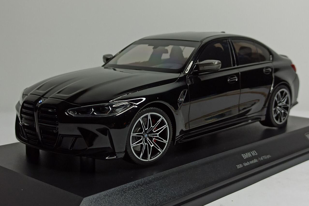 BMW M3 SEDAN -2020 BLACK 1:18 MINICHAMPS