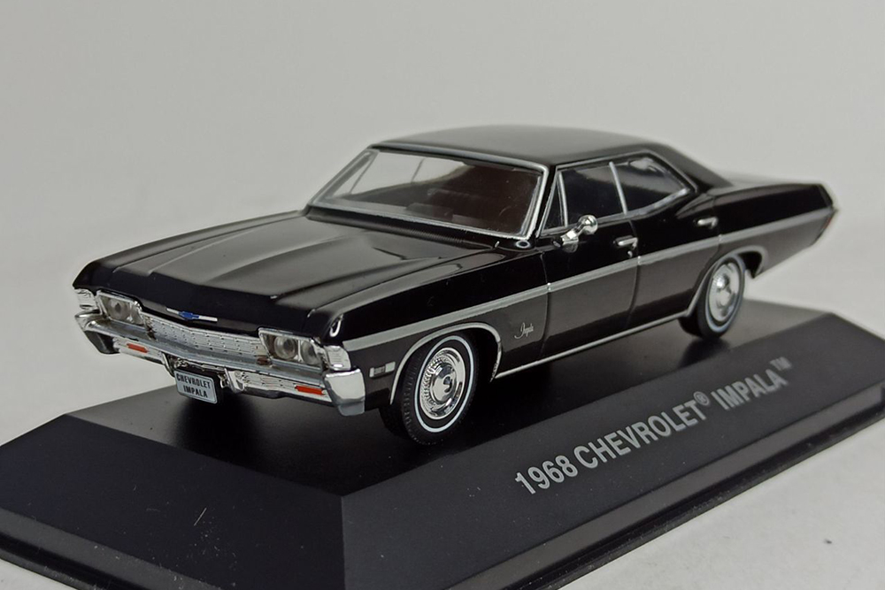 CHEVROLET IMPALA 1968 BLACK 1:43 IXO