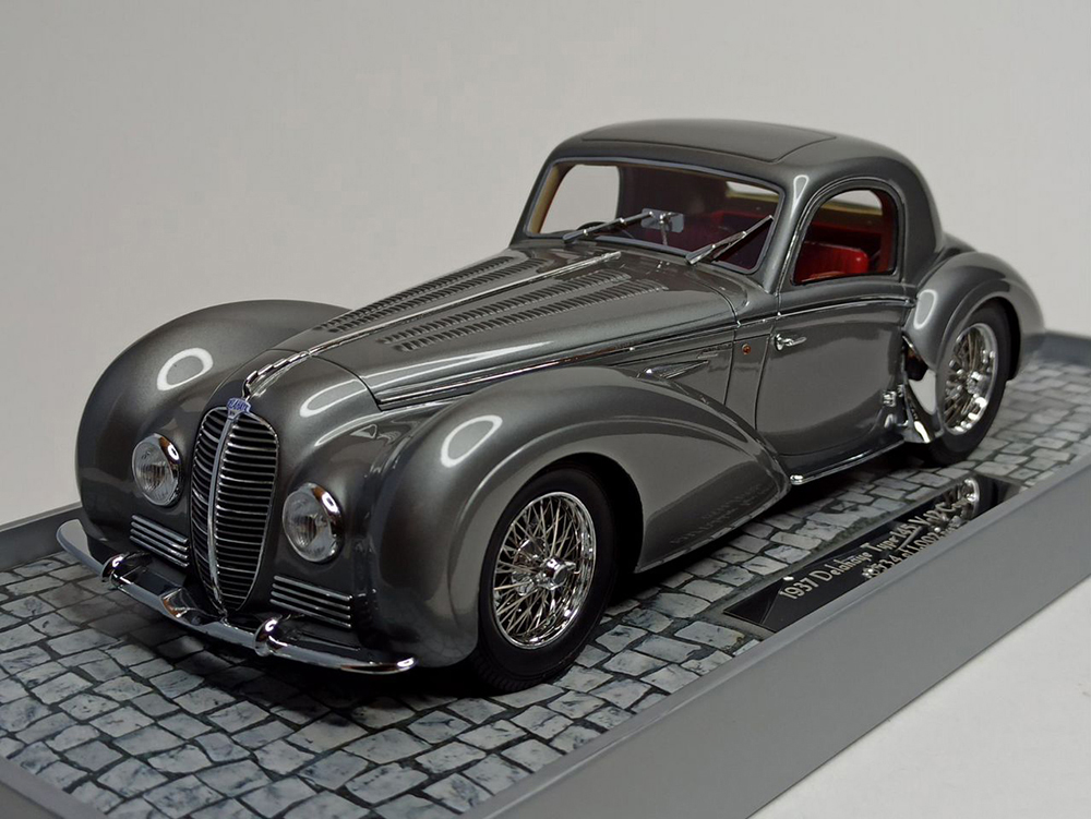 DELAHAYE TYPE 145 V-12 COUPE 1937 GREY 1:18