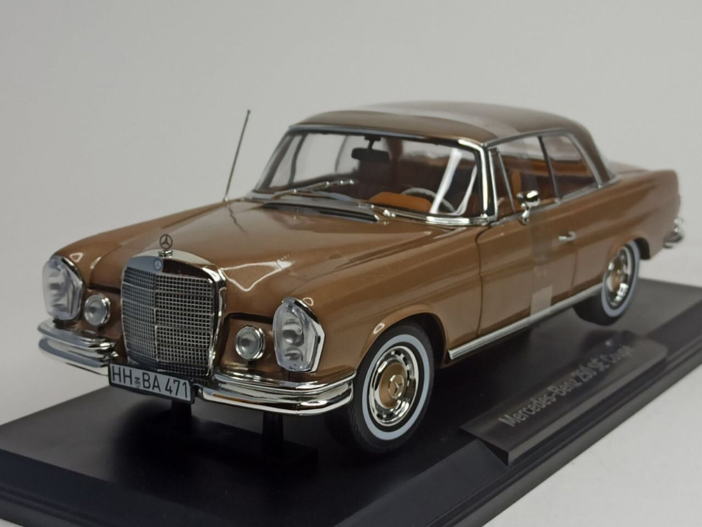 MERCEDES 250 SE COUPE 1969 W111 NOREV 1:18