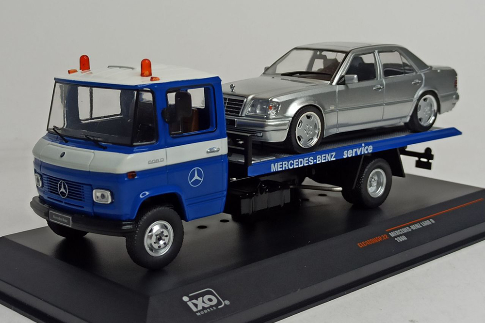 MERCEDES L608D 1980,ЭВАКУАТОР. IXO 1:43