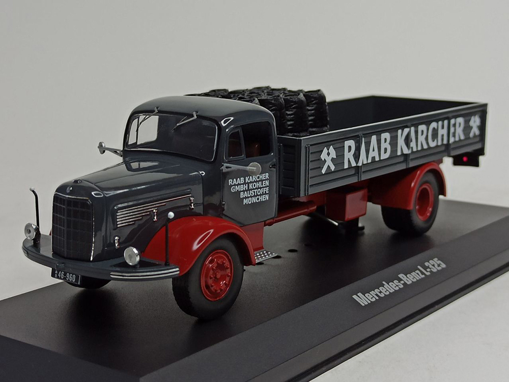 MERCEDES L334- RAAB KARCHER WITH LOAD 1:43 IXO