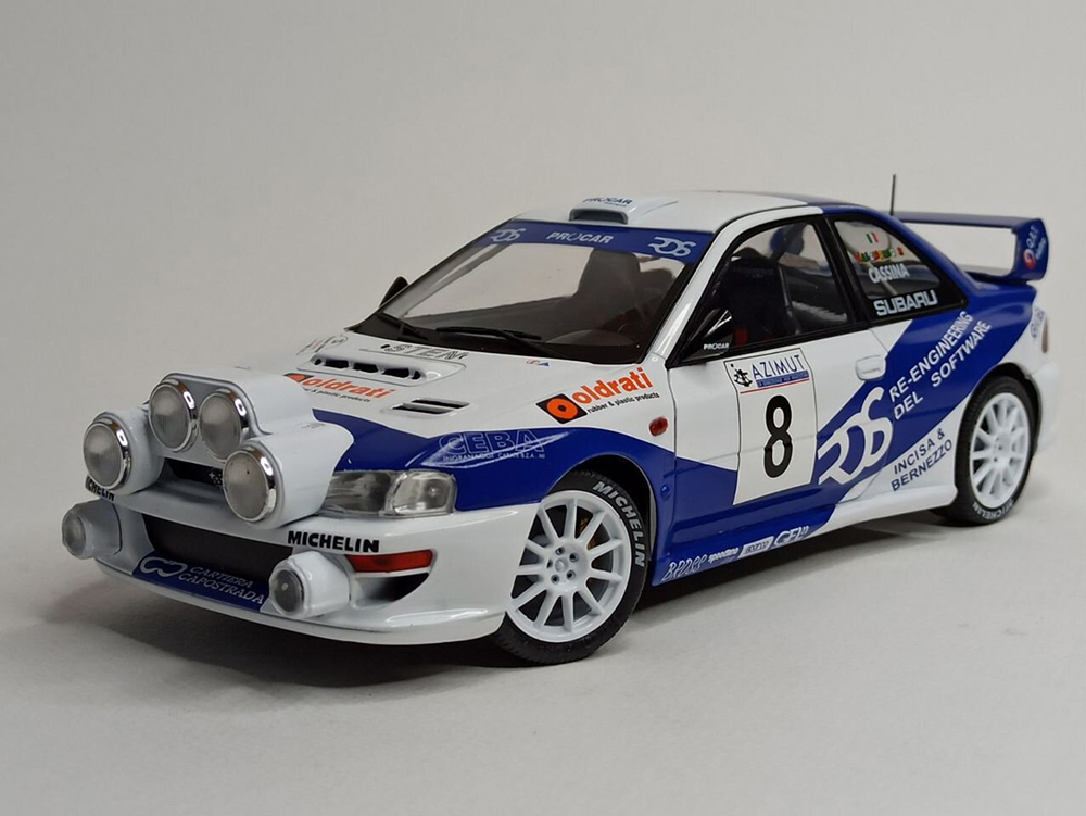 SUBARU IMPREZA S5 WRC'99 MONZA 2000 SOLIDO 1:18