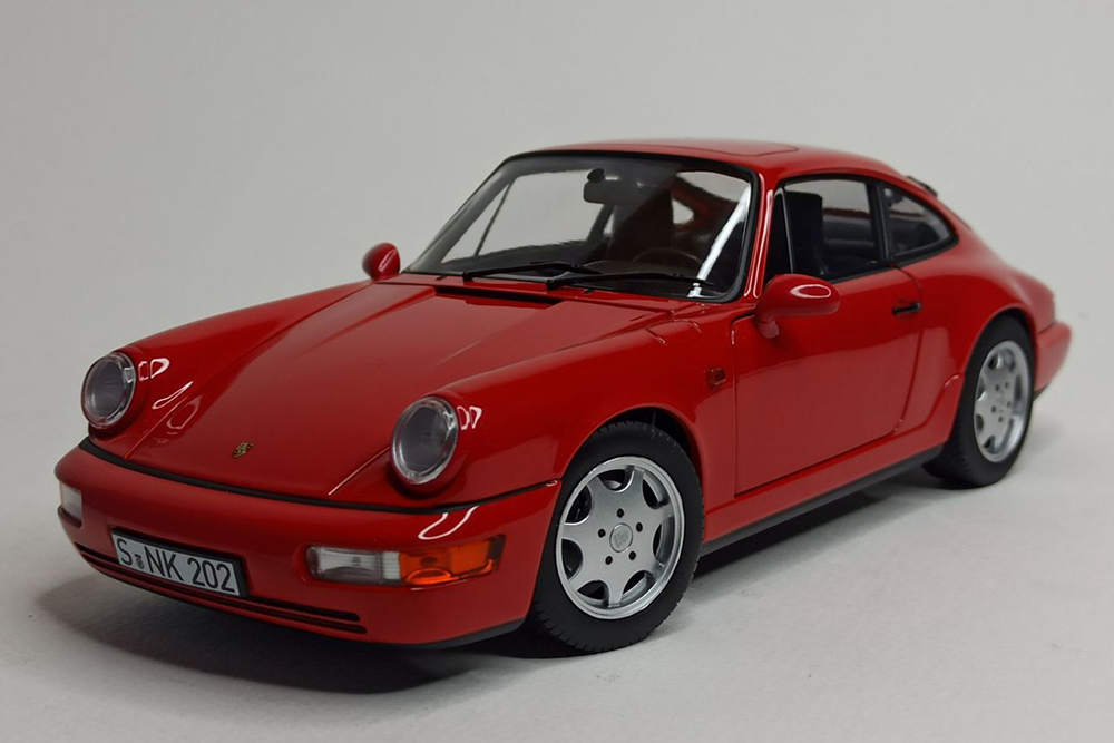 PORSCHE 911 CARRERA 2 - 1990 RED 1:18 NOREV