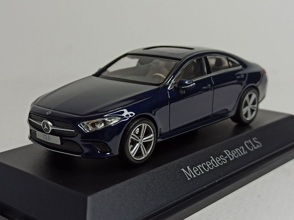 MERCEDES CLS (C257) - 2018 BLUE 1:43 NOREV