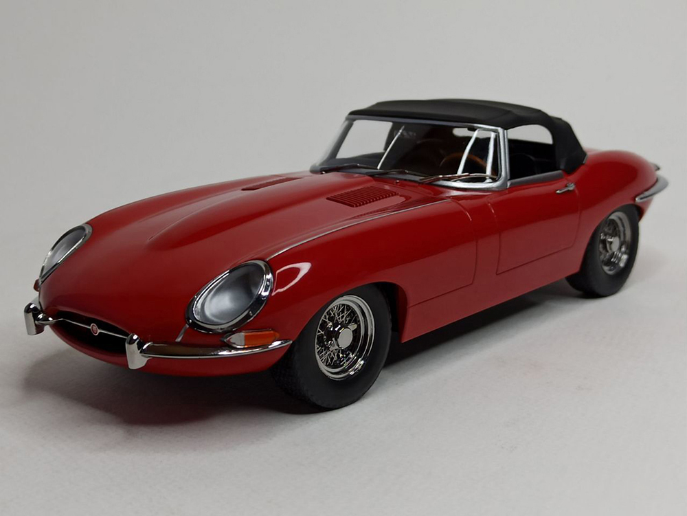 JAGUAR E-TYPE CONVERTIBLE 1961 KK SCALE 1:18