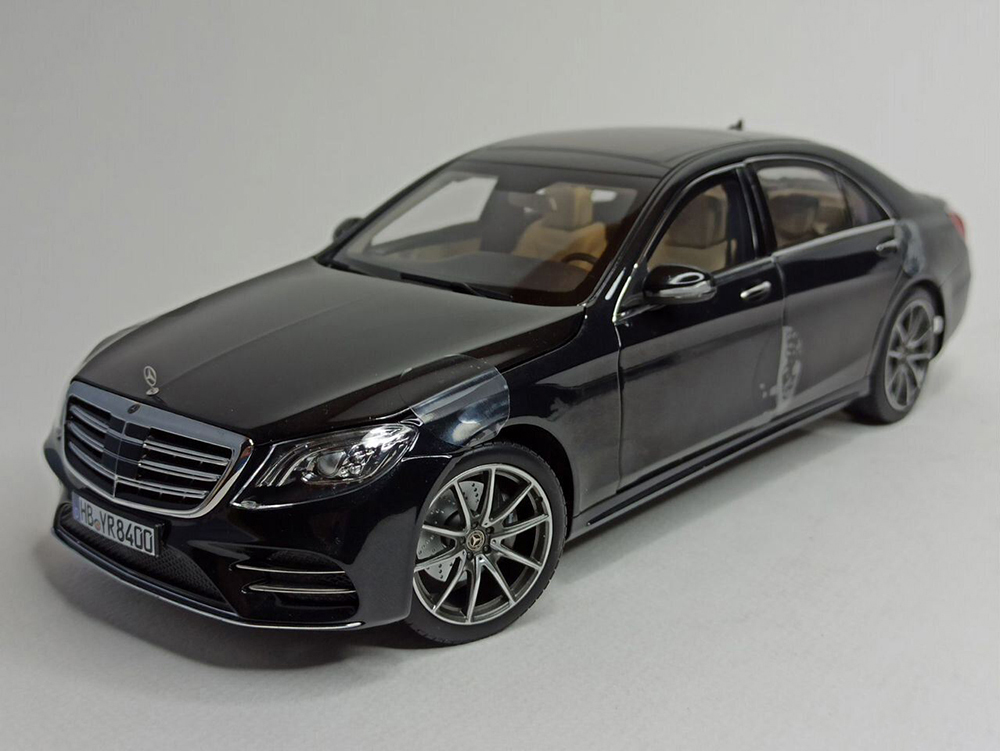 MERCEDES W222 BLACK 2018 S-CLASS 1:18 NOREV
