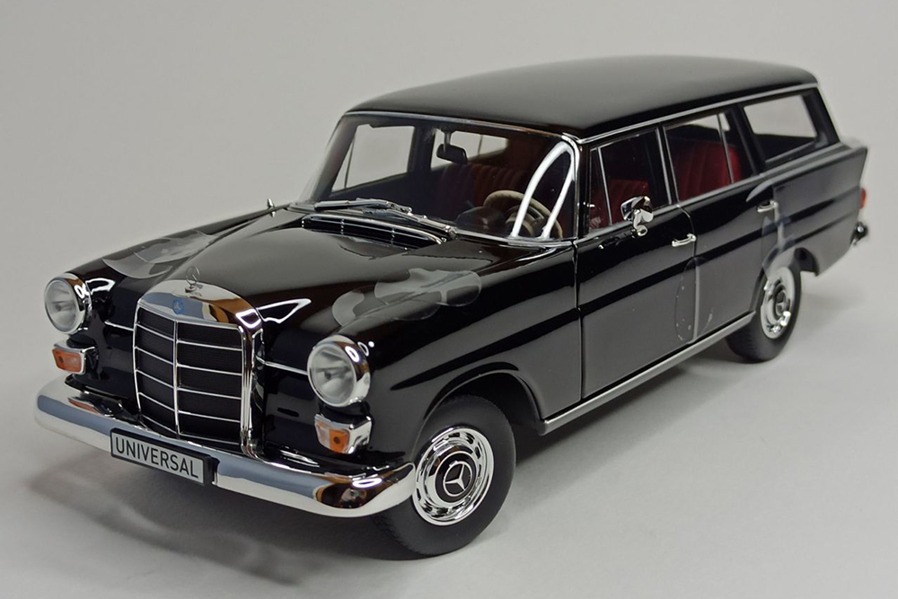 MERCEDES 200 UNIVERSAL 1966 BLACK 1:18 NOREV