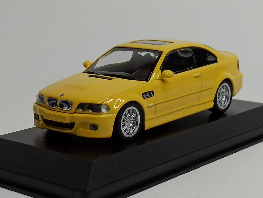BMW M3 COUPE (E46) YELLOW 1:43 MAXICHAMPS