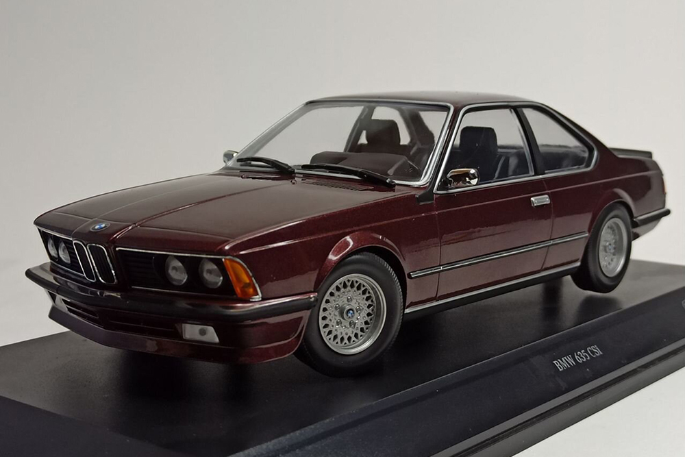 BMW 635CSI (E24) 1982 BROWN 1:18 MINICHAMPS