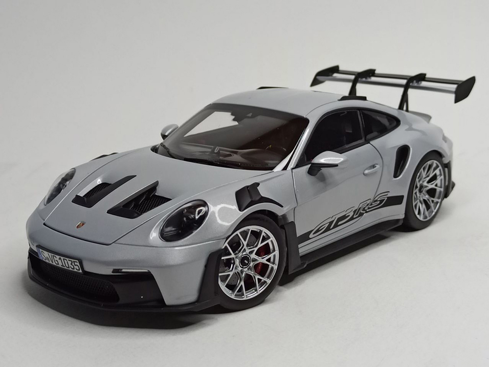PORSCHE 911 GT3 RS ICE GREY 1:18 NOREV