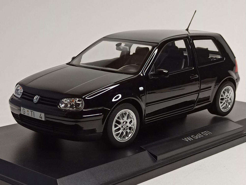 VW VOLKSWAGEN GOLF 4 GTI - 1998 BLACK 1:18 NOREV