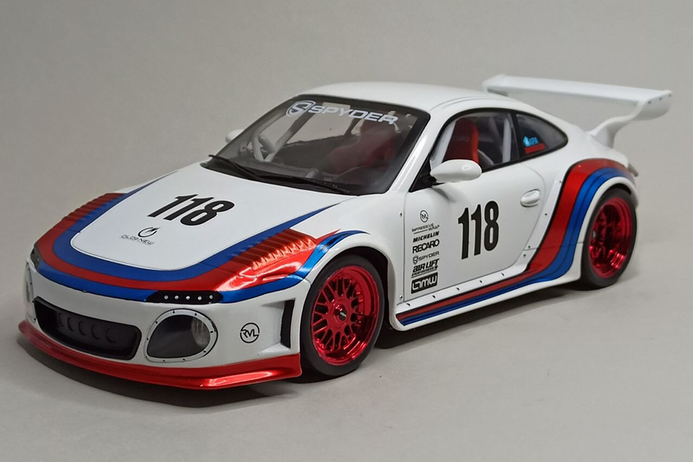 PORSCHE 911 (997) RWB OLD & NEW 1:18 MCG