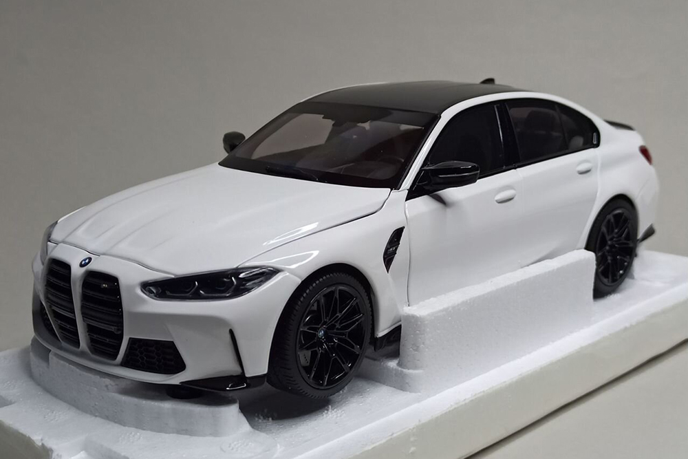 BMW M3 -2020 WHITE 1:18 MINICHAMPS