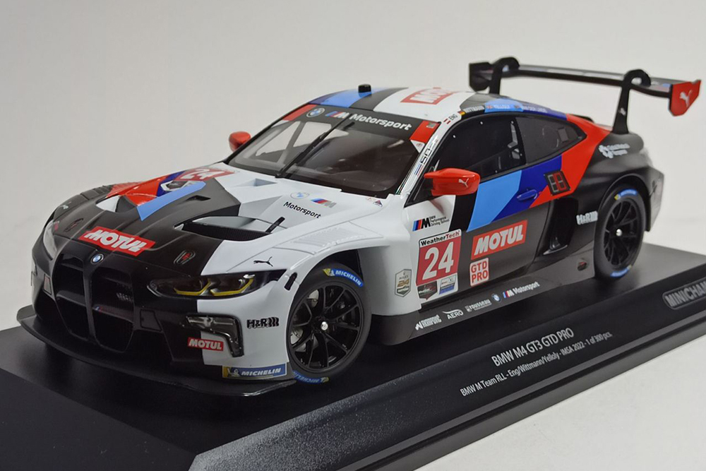 BMW M4 GT3 GTD PRO 1:18 MINICHAMPS LIMITED