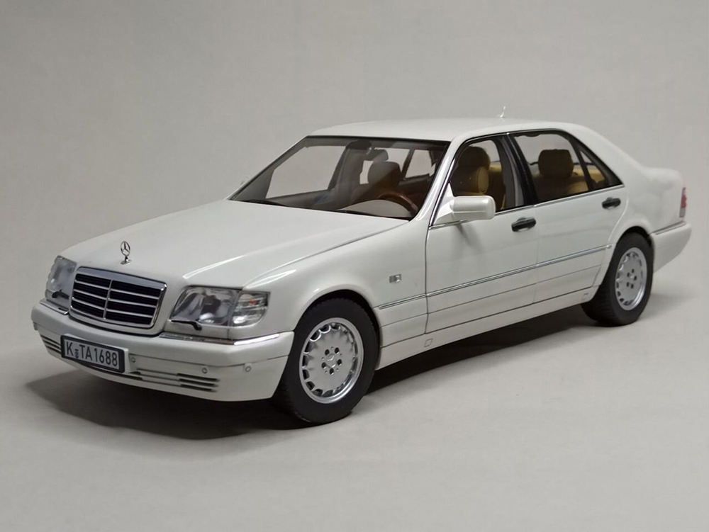 MERCEDES S320 (W140) WHITE 1:18 NOREV