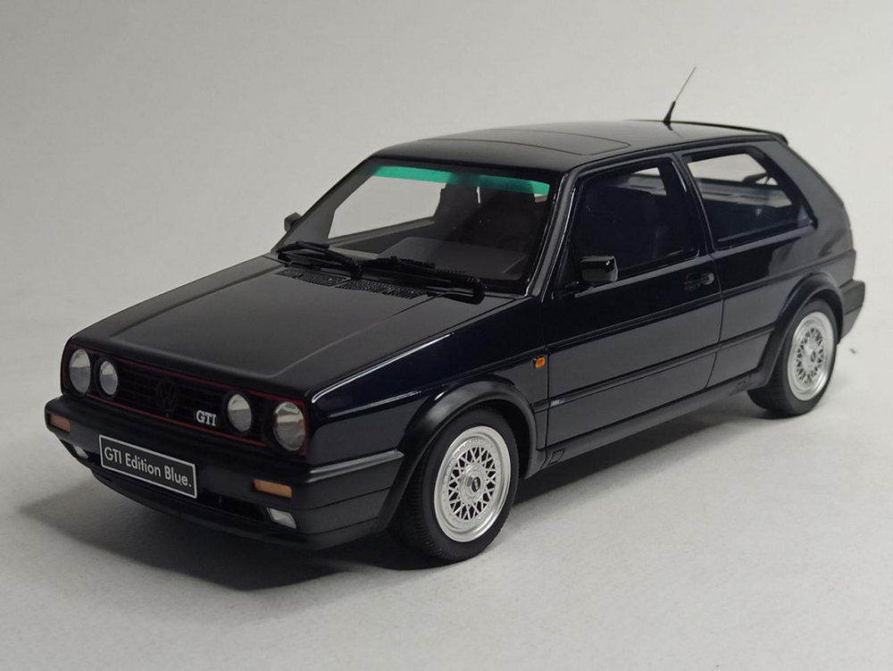VW VOLKSWAGEN GOLF 2 GTI EDITION BLUE 1:18 OTTO