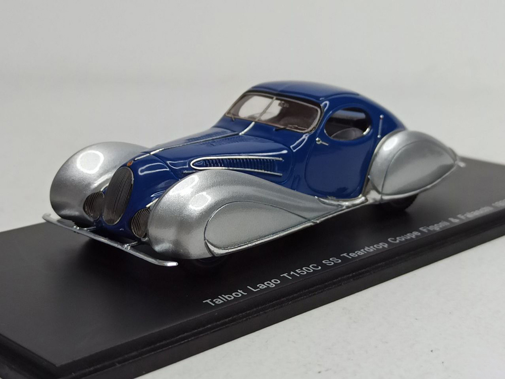 TALBOT LAGO T150C SC TEARDROP COUPE1937 SPARK 1:43