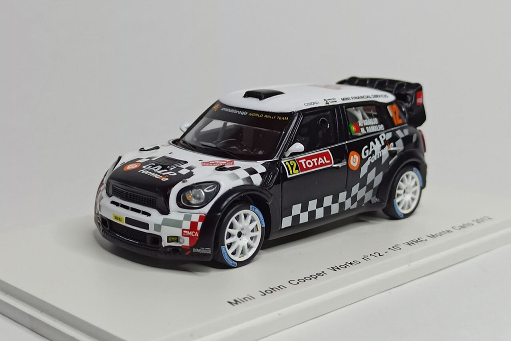 MINI JOHN COOPER WORKS #10 MONTE CARLO 2012 1:43
