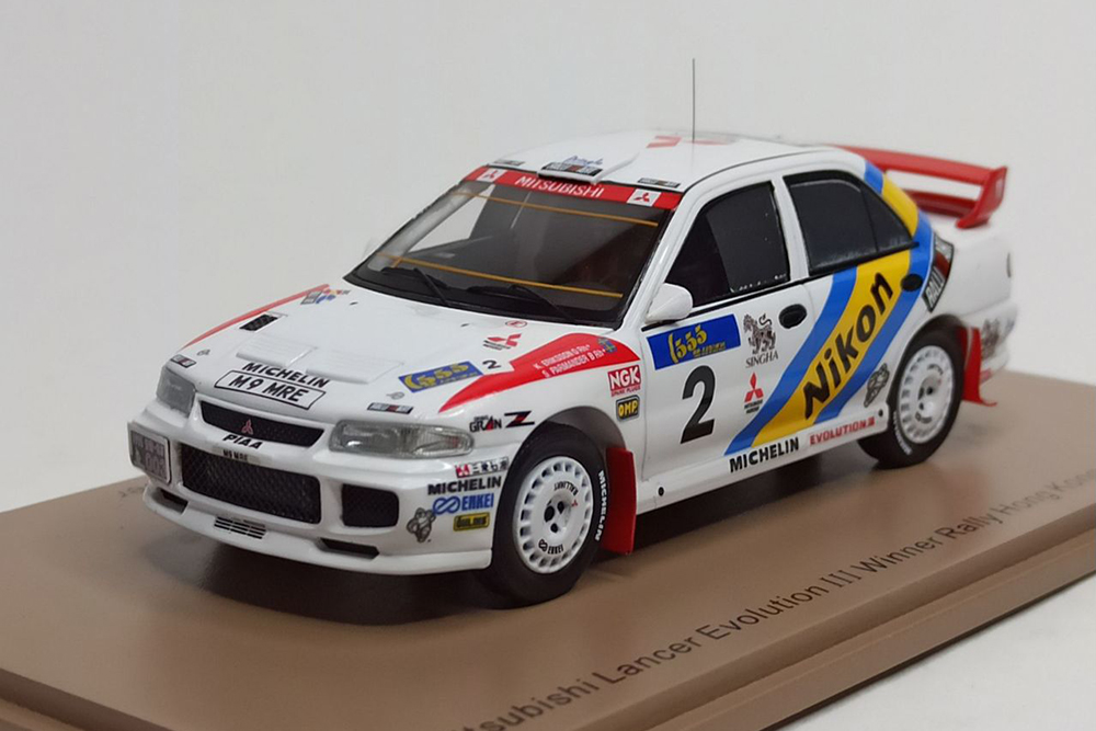 MITSUBISHI LANCER EVOLUTION 3 #2 HONG KONG 1:43