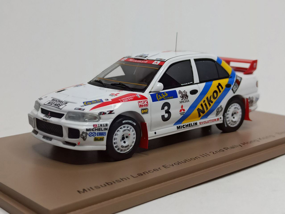 MITSUBISHI LANCER EVOLUTION 3 HONG KONG #3 1:43