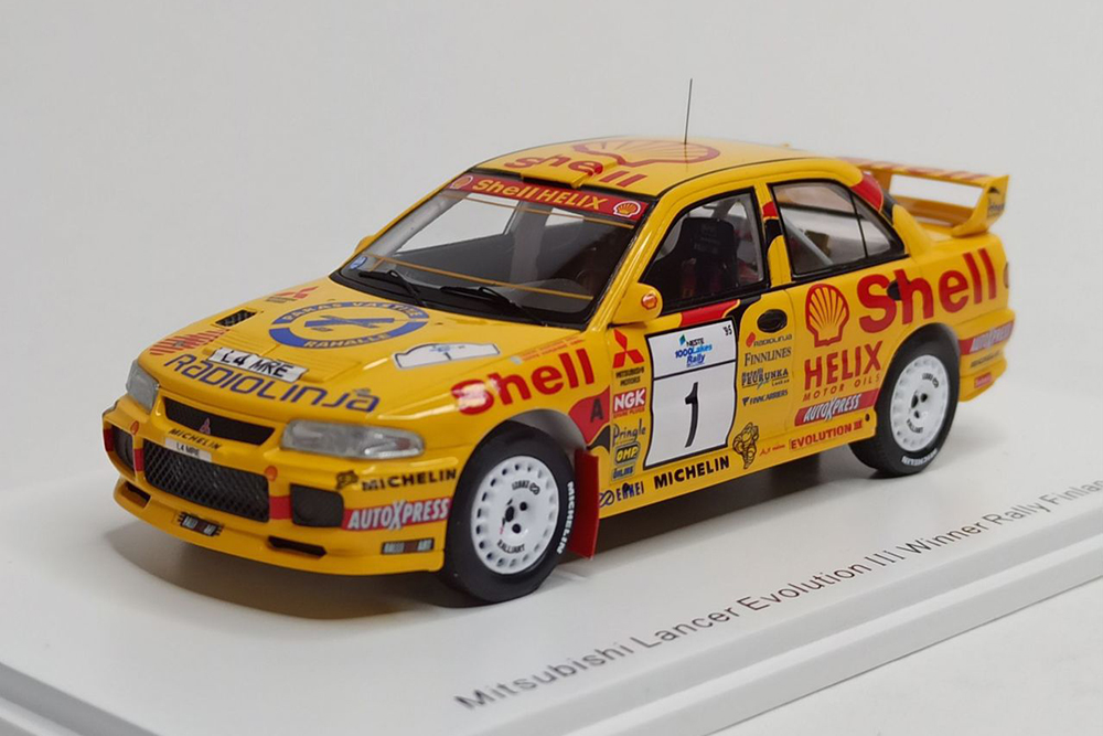MITSUBISHI LANCER EVOLUTION 3 #1 FINLAND 1995 1:43